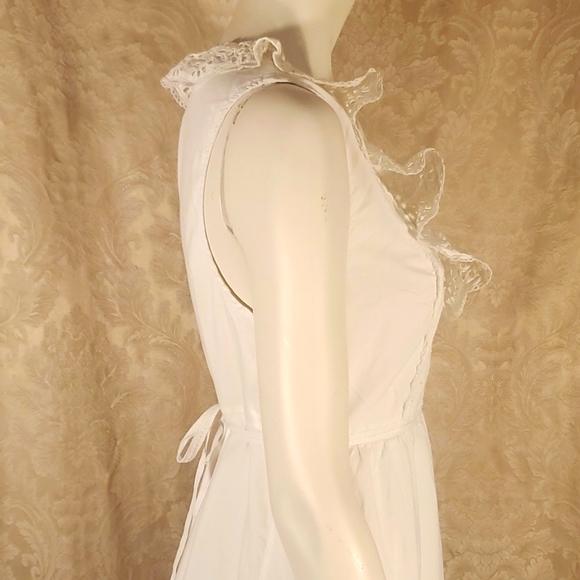 J Crew 100% Cotton Eyelet Sleeveless Sundress - Picture 3 of 7